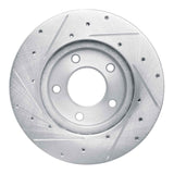 R1 Concepts 1992-2003 Mazda 929 Front Right Drilled & Slotted Silver Brake Rotor by R1 Concepts 631-80027R