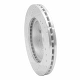 R1 Concepts 1993-2003 Ford Probe Front Right Drilled & Slotted Silver Brake Rotor by R1 Concepts 631-80028R