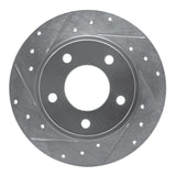 R1 Concepts 1993-2003 Ford Probe Rear Left Drilled & Slotted Silver Brake Rotor by R1 Concepts 631-80029L