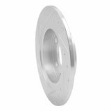 R1 Concepts 1993-2003 Ford Probe Rear Right Drilled & Slotted Silver Brake Rotor by R1 Concepts 631-80029R