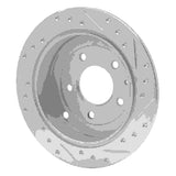 R1 Concepts 1995-2002 Mazda Millenia Rear Left Drilled & Slotted Silver Brake Rotor by R1 Concepts 631-80033L
