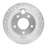 R1 Concepts 1995-2002 Mazda Millenia Rear Right Drilled & Slotted Silver Brake Rotor by R1 Concepts 631-80033R
