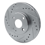 R1 Concepts 1999-2003 Mazda Protege Front Left Drilled & Slotted Silver Brake Rotor by R1 Concepts 631-80034L