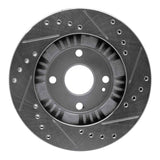 R1 Concepts 1999-2003 Mazda Protege Front Left Drilled & Slotted Silver Brake Rotor by R1 Concepts 631-80034L