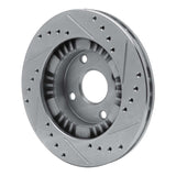 R1 Concepts 1999-2003 Mazda Protege Front Left Drilled & Slotted Silver Brake Rotor by R1 Concepts 631-80034L