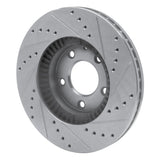 R1 Concepts 2001-2002 Mazda Millenia Front Left Drilled & Slotted Silver Brake Rotor by R1 Concepts 631-80035L