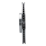Dynamic Friction 2004-2011 Mazda RX-8 Front Left Drilled & Slotted Silver Brake Rotor by Dynamic Friction Company 631-80043L