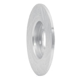 Dynamic Friction 2014-2021 Mazda 6 Rear Left Drilled & Slotted Silver Brake Rotor by Dynamic Friction Company 631-80051L