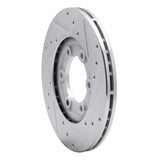 R1 Concepts 1986-1993 Mazda B2600 Front Left Drilled & Slotted Silver Brake Rotor by R1 Concepts 631-80056L