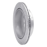 R1 Concepts 1992-2006 Mazda 929 Rear Left Drilled & Slotted Silver Brake Rotor by R1 Concepts 631-80061L