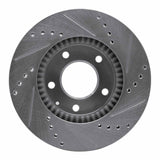 R1 Concepts 1995-2006 Mazda Millenia Front Left Drilled & Slotted Silver Brake Rotor by R1 Concepts 631-80062L