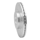 Dynamic Friction 2004-2015 Mazda 5 Front Right Drilled & Slotted Silver Brake Rotor by Dynamic Friction Company 631-80065R