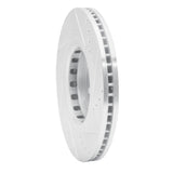 Dynamic Friction 2016-2025 Mazda 6 Front Left Drilled & Slotted Silver Brake Rotor by Dynamic Friction Company 631-80076L