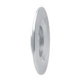 Dynamic Friction 2013-2025 Mazda CX-30 Rear Right Drilled & Slotted Silver Brake Rotor by Dynamic Friction Company 631-80083R