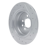 R1 Concepts 2000-2006 Rover 75 (Mexico) Rear Left Drilled & Slotted Silver Brake Rotor by R1 Concepts 631-92002L