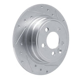 R1 Concepts 2000-2006 Rover 75 (Mexico) Rear Right Drilled & Slotted Silver Brake Rotor by R1 Concepts 631-92002R