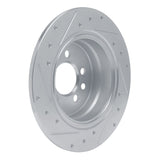 R1 Concepts 2000-2006 Rover 75 (Mexico) Rear Right Drilled & Slotted Silver Brake Rotor by R1 Concepts 631-92002R