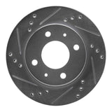 R1 Concepts 1998-2012 Hyundai Atos (Mexico) Front Left Drilled & Slotted Silver Brake Rotor by R1 Concepts 631-92073L