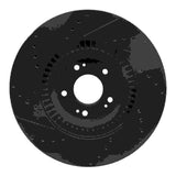 R1 Concepts 11-17 Genesis G80 Front Right Drilled & Slotted Black Brake Rotor by R1 Concepts RNC-633-03036R