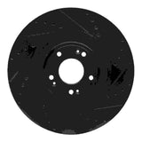 R1 Concepts 12-17 Genesis G80 Front Right Drilled & Slotted Black Brake Rotor by R1 Concepts RNC-633-03040R