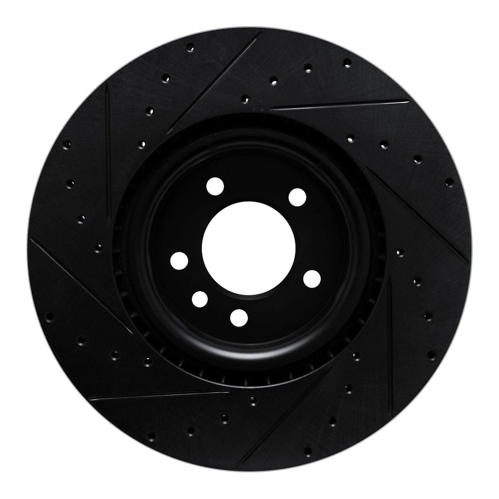 R1 Concepts 18-24 Land Rover Range Rover Front Right Drilled & Slotted ...