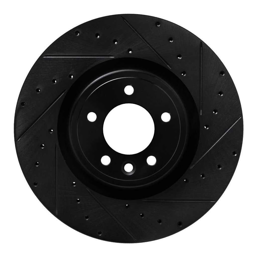R1 Concepts 18-24 Land Rover Range Rover Front Right Drilled & Slotted ...