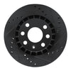R1 Concepts 88-02 Daewoo Lanos Front Right Drilled & Slotted Black Brake Rotor
