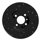 R1 Concepts 77-83 BMW 320I (USA/Canada) Front Right Drilled & Slotted Black Brake Rotor by R1 Concepts RNC-633-31006R