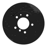 R1 Concepts 87-95 BMW 540I Front Left Drilled & Slotted Black Brake Rotor by R1 Concepts RNC-633-31020L