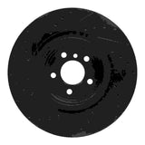 R1 Concepts 09-19 BMW 760LI Rear Right Drilled & Slotted Black Brake Rotor by R1 Concepts RNC-633-31095R