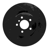 R1 Concepts 09-19 BMW 760LI Rear Right Drilled & Slotted Black Brake Rotor by R1 Concepts RNC-633-31095R