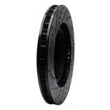 R1 Concepts 92-02 Dodge Viper Front Right Drilled & Slotted Black Brake Rotor by R1 Concepts RNC-633-40013R