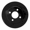 R1 Concepts 95-96 Dodge Neon (USA/Canada) Front Left Drilled & Slotted Black Brake Rotor