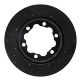 R1 Concepts 02-06 Dodge Sprinter 3500 Rear Left Drilled & Slotted Black Brake Rotor by R1 Concepts RNC-633-40039L