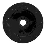 R1 Concepts 1994-1999 Dodge Ram 2500 Front Left Drilled & Slotted Black Brake Rotor by R1 Concepts RNC-633-40078L
