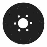 R1 Concepts 03-03 Dodge Durango Rear Left Drilled & Slotted Black Brake Rotor by R1 Concepts RNC-633-40101L