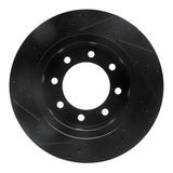 R1 Concepts 03-08 Dodge Ram 3500 Front Right Drilled & Slotted Black Brake Rotor by R1 Concepts RNC-633-40102R