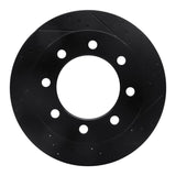 R1 Concepts 03-08 Dodge Ram 3500 Rear Right Drilled & Slotted Black Brake Rotor by R1 Concepts RNC-633-40103R