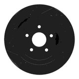 R1 Concepts 04-06 Dodge Ram 1500 Pickup Rear Right Drilled & Slotted Black Brake Rotor by R1 Concepts RNC-633-40106R