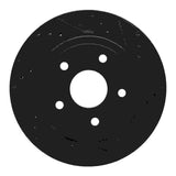 R1 Concepts 04-06 Dodge Ram 1500 Pickup Rear Right Drilled & Slotted Black Brake Rotor by R1 Concepts RNC-633-40106R