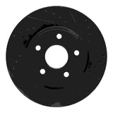 R1 Concepts 05-10 Jeep Commander Front Right Drilled & Slotted Black Brake Rotor by R1 Concepts RNC-633-42000R