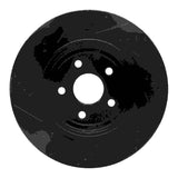R1 Concepts 12-25 Dodge Durango Rear Right Drilled & Slotted Black Brake Rotor by R1 Concepts RNC-633-42008R