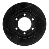 R1 Concepts 71-91 Chevrolet Blazer Front Right Drilled & Slotted Black Brake Rotor by R1 Concepts RNC-633-42031R