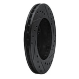 R1 Concepts 80-89 Buick SKYLARK Front Left Drilled & Slotted Black Brake Rotor by R1 Concepts RNC-633-45002L