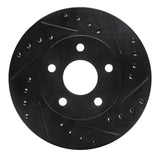 R1 Concepts 80-89 Buick CENTURY Front Right Drilled & Slotted Black Brake Rotor by R1 Concepts RNC-633-45002R
