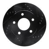 R1 Concepts 83-96 Buick LeSabre Front Right Drilled & Slotted Black Brake Rotor by R1 Concepts RNC-633-45003R