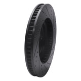 R1 Concepts 97-05 Buick Park Avenue Front Left Drilled & Slotted Black Brake Rotor by R1 Concepts RNC-633-45008L