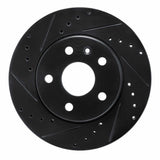 R1 Concepts 11-16 Buick Regal Front Left Drilled & Slotted Black Brake Rotor by R1 Concepts RNC-633-45014L
