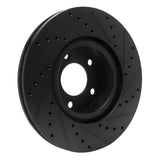 R1 Concepts 97-01 Cadillac CATERA Front Left Drilled & Slotted Black Brake Rotor by R1 Concepts RNC-633-46000L