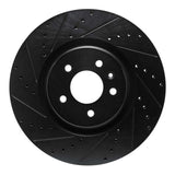 R1 Concepts 16-20 Buick Regal Sportback Front Left Drilled & Slotted Black Brake Rotor by R1 Concepts RNC-633-46042L